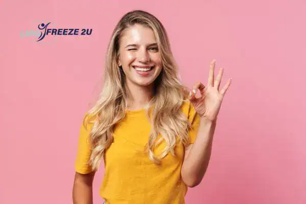 Picture of happy woman after HIFU vaginal tightening Clifton